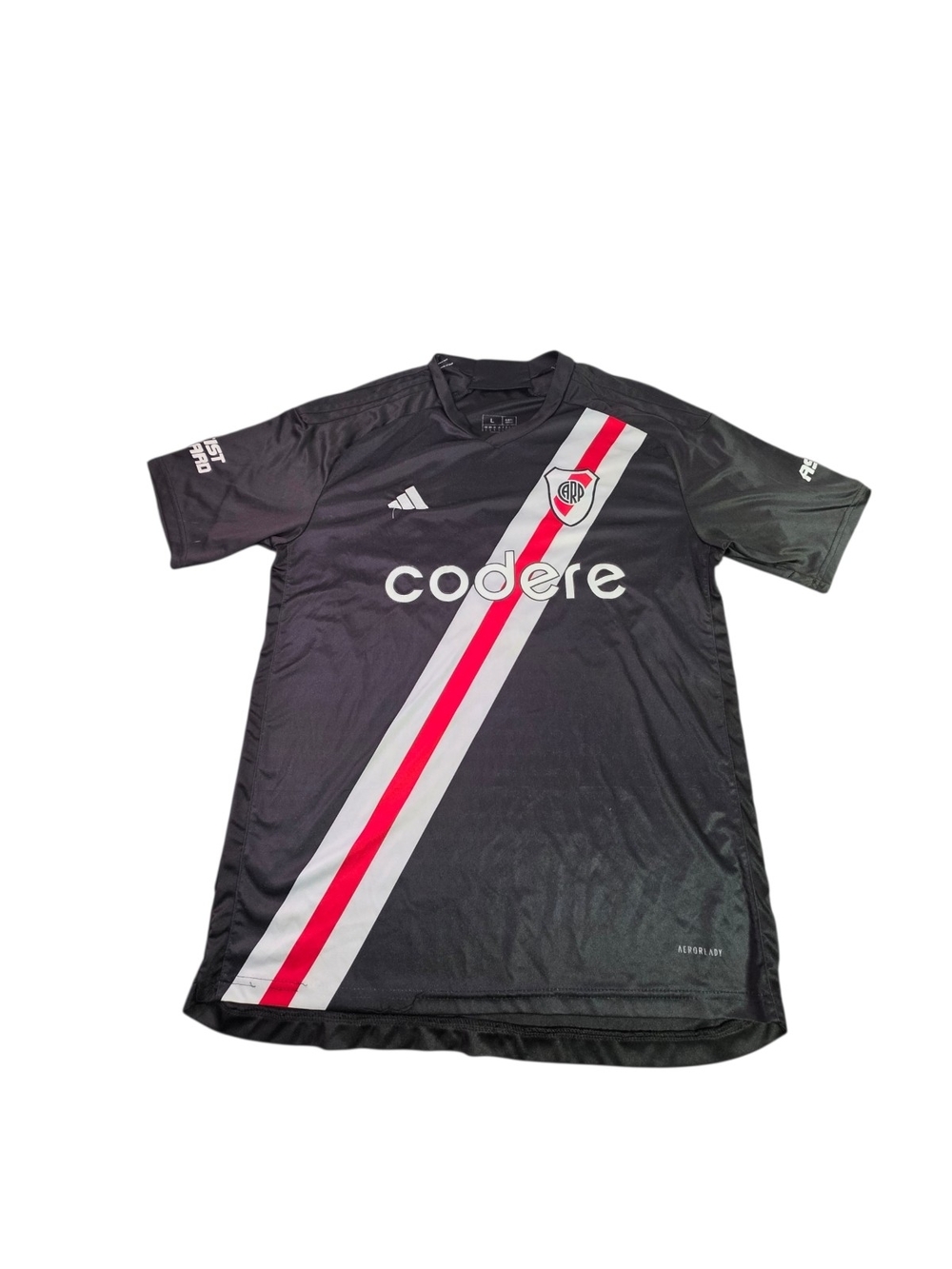 Adidas River Plate 2023/24 Third Jersey - Black Alternate Kit
